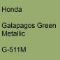 Preview: Honda, Galapagos Green Metallic, G-511M.